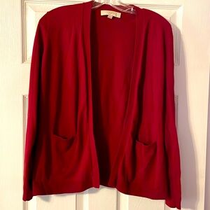 Burgandy cardigan
